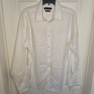 NWOT Tommy Hilfiger Men's Classic White Dress Shirt